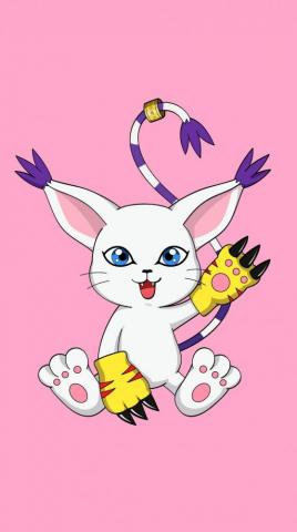 Wallpaper Tailmon Digimon Adventure Cartoons Desenho