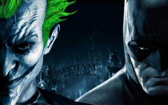 Batman And Joker Superhero Games Wallpaper Image Featuring