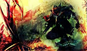 Wallpaper Zed League Of Legends