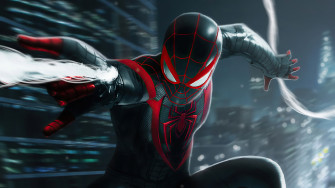 Spider Man Miles Morales Ps5 Game Web Shoot 4k Wallpaper