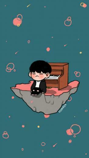 Bts Chibi Wallpaper Top Background