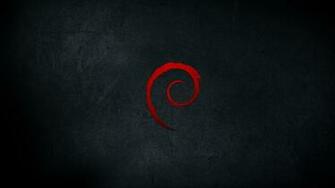 Dark Red Wallpaper Scratches Debian
