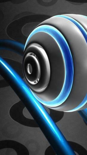 3d iPhone Plus Wallpaper HD