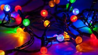 Christmas Lights Wallpaper Photography
