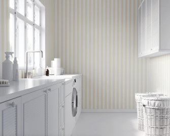 Buttercream Stripes Wallpaper Sorelle Gallery Fine Art