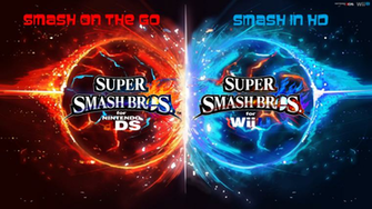 Super Smash Bros Wii U 3ds Logo Wallpaper By Thewolfbunny On