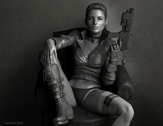 Badass Girl Michal Suchnek