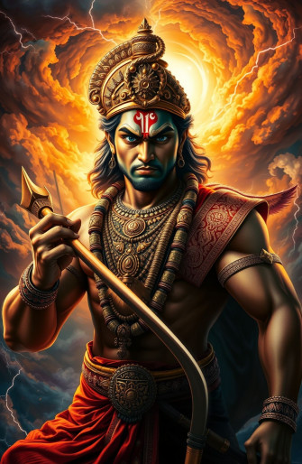 Lord Rama Angry Wallpaper