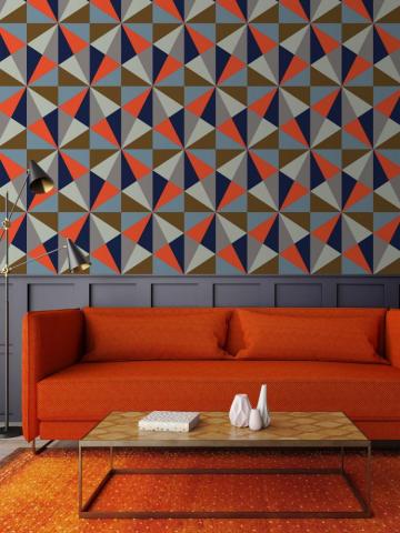 Statement Wallpaper Patterned Designs