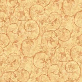 Allen Roth Orange Strippable Non Woven Paper Prepasted Wallpaper