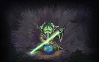 Hit Yoda Wallpaper Bong Myspace Background