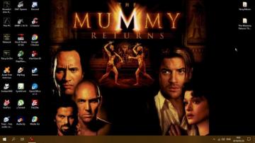 The Mummy Returns Windows Desktop Theme By Moonlightbomber On