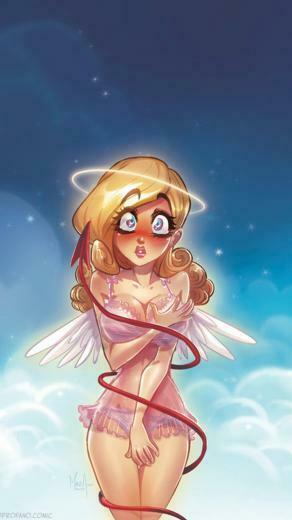 Angel Girl Galaxy S3 Wallpaper