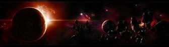 Outer Space Planets Wallpaper Background