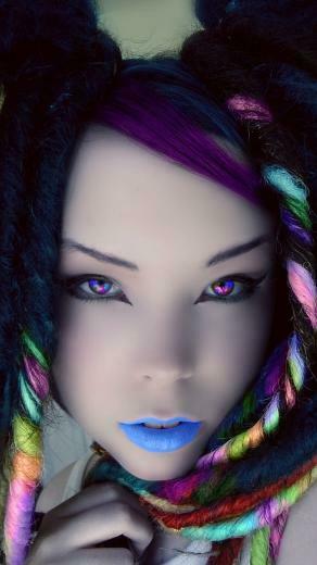 Cyberpunk Girl Mobile Wallpaper Jpg