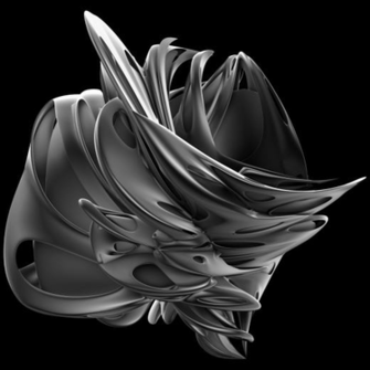 Skew Warped 3d Shapes In Abstract Stock Art By Chroma