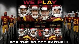 Football Desktop Background Usc Trojans