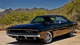 Black Dodge Charger Rt