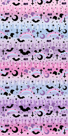 Kelsie Goth Wallpaper Kawaii Halloween iPhone