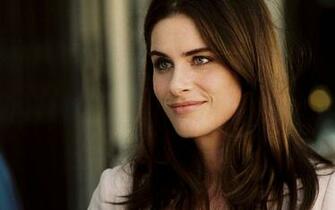 Amanda Peet Closeup Wallpaper Stock Photos