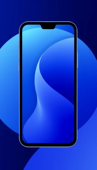 Dark Blue Phone Wallpaper