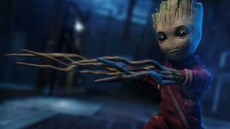 Baby Groot 5k Superheroes Wallpaper HD