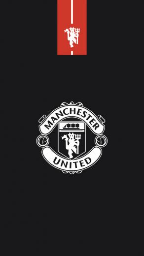 Minimalist Mufc iPhone Wallpaper Reddevils
