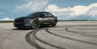 Dodge Challenger Black Wallpaper
