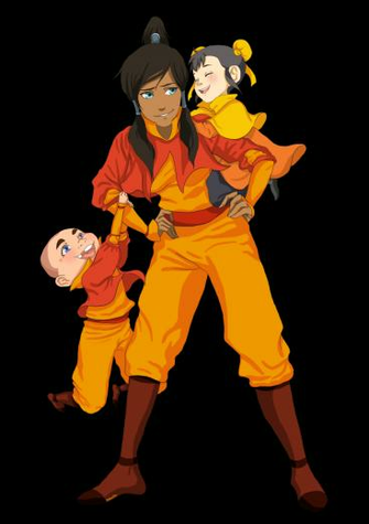 Tlok Meelo Korra Ikki Legend Avatar Airbenders In Training