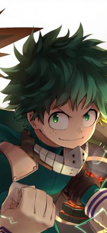 Izuku Midoriya And Katsuki Bakugou Art Sony Xperia iPhone