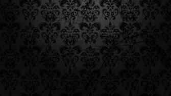 Black And Red Damask Pattern Wallpaper