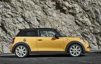 Yellow Mini Cooper S Side Wallpaper HD