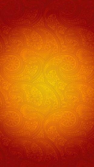 iPhone Wallpaper Orange Pattern Se