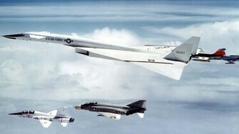 Military Aircraft Bomber Nasa Us Air Force Xb70