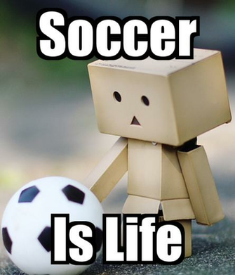 Soccer Is Life Keep Calm And Carry On Image Generator