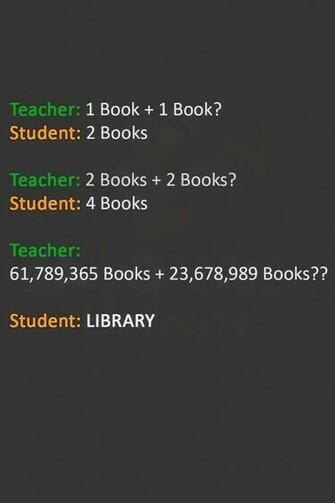 The HD Funny Joke Between Teacher And Student Whatsapp Wallpaper