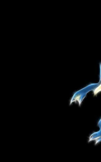 Pokemon Black Background Golduck 9e4b For