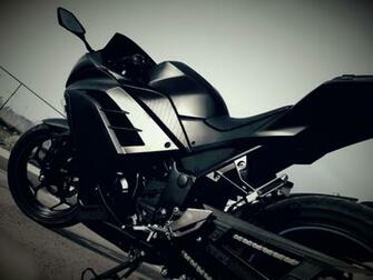 Kawasaki Ninja Matte Black Image