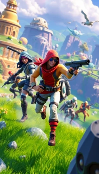 Fortnite 4k HD Ps5 Wallpaper