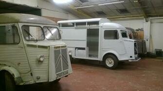 The Hz Van In Far Background Is A Customers For Restoration