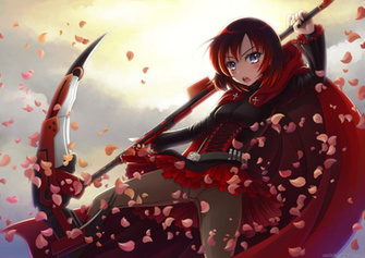 Rwby Ruby Rose By Myungsoolim