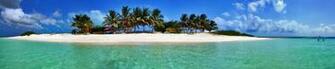 Panorama Of Cow Wreck Beach Bar
