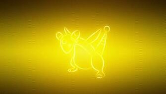 Wallpaper Ampharos Pokemon Animal Yellow