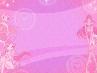 Wallpaper Winx Club Stella Bloom And Flora Of