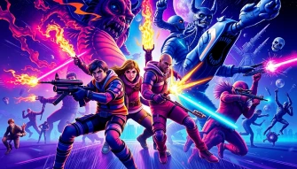 Fortnite X Stranger Things Wallpaper
