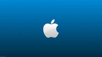 Apple Blue Background Wallpaper High Resolution