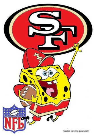 Spongebob San Francisco 49ers By Bubbaking