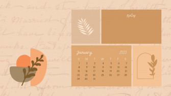 And Customizable January Templates