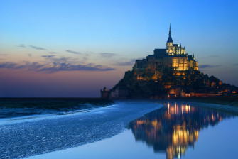 Le Mont Saint Michel Castle French France