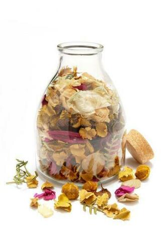 Potpourri On A White Background Sponsored